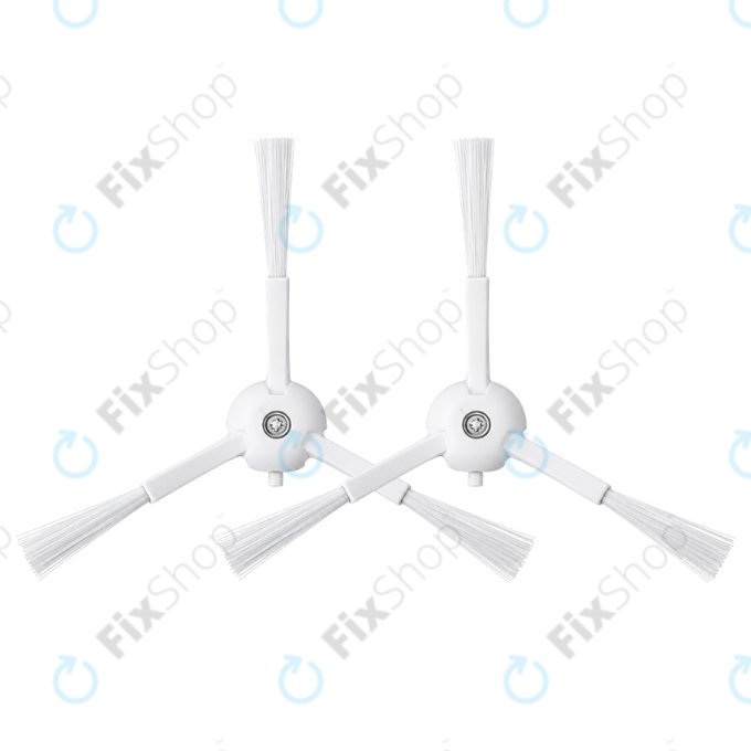 Πλαϊνή βούρτσα, 2 τεμ., Λευκή για Roborock S8 MaxV Ultra, S8 Max Ultra