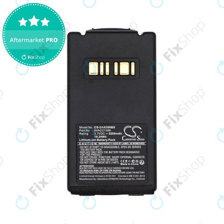 Μπαταρία για Datalogic Falcon X3, Falcon X3+, Falcon X4, 5200mAh, Li-Ion, 3.7V, 94ACC1386, HQ
