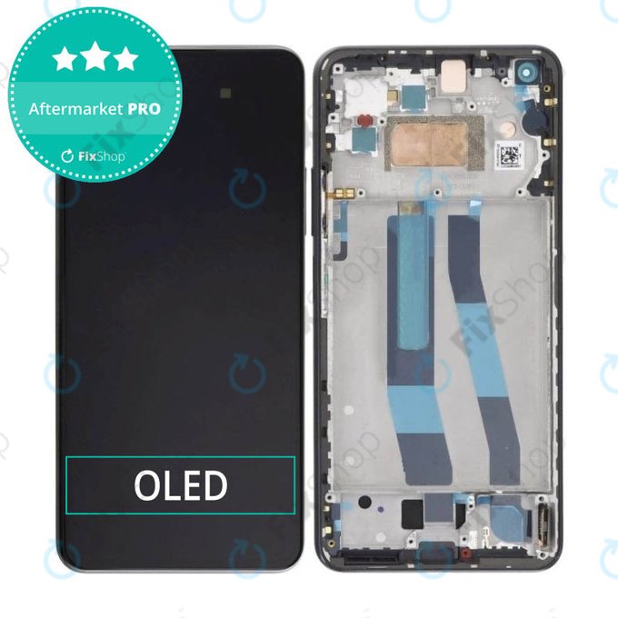 LCD Display Assembly για Xiaomi 11 Lite 5G NE | 2109119DG | 2107119DC | Μαύρο, Black