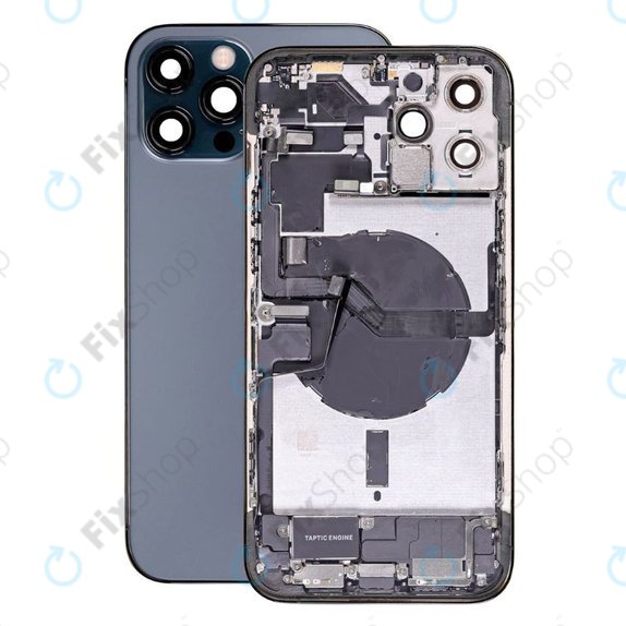 Πίσω Κάλυμμα με Μικρά Ανταλλακτικά για iPhone 12 Pro Max | Μπλε | Blue