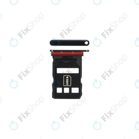 Δίσκος SIM για Huawei P40 | Μαύρο | Black | 51661QTR | Genuine Service Pack