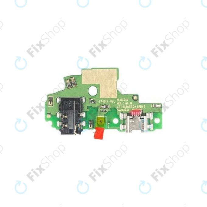 Επαφές Φόρτισης + Μικρόφωνο + Σύνδεσμος Jack PCB για Huawei Honor 9 Lite | 02351SYN | 03024QAS | Genuine Service Pack
