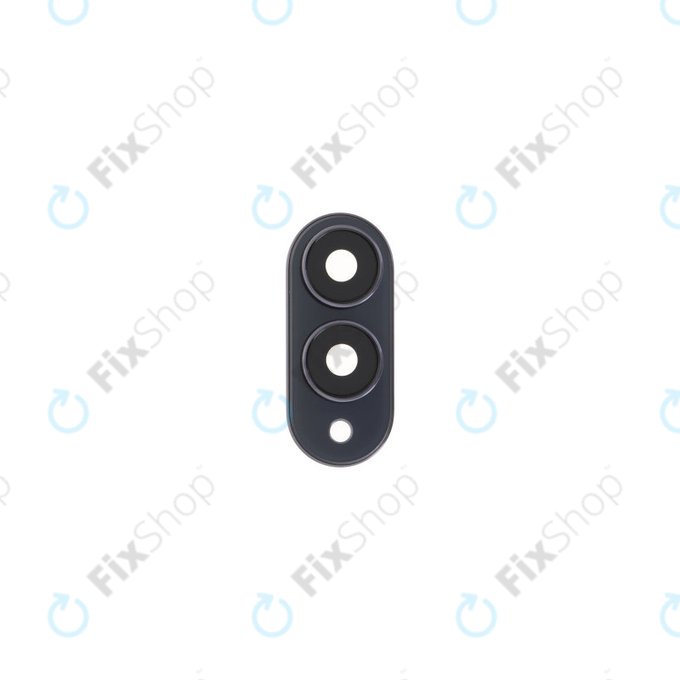 Γυαλί Φακού Πίσω Κάμερας με Πλαίσιο για Samsung S25 Edge, Titanium Jetblack