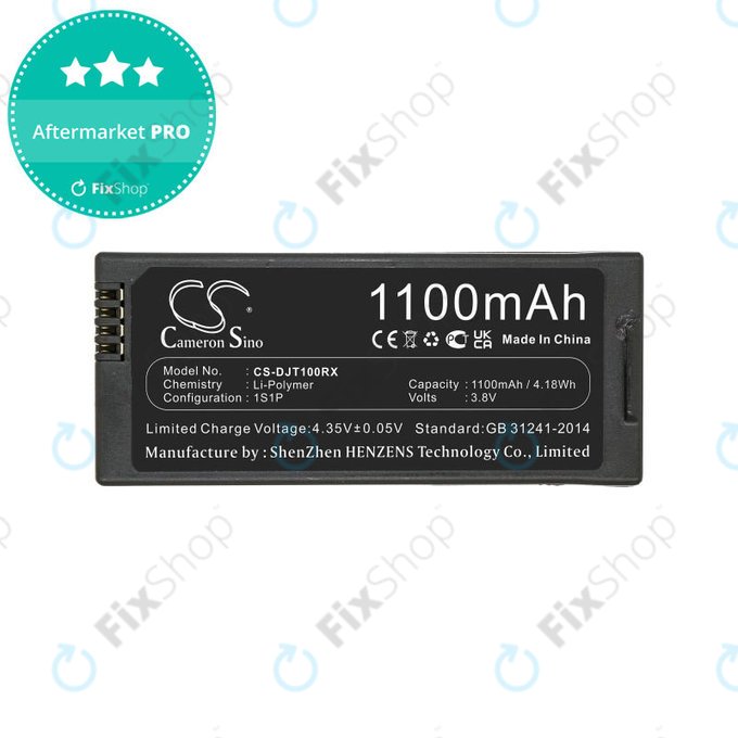 Μπαταρία για DJI Tello, 1100mAh, Li-Pol, 3.8V, T01, HQ