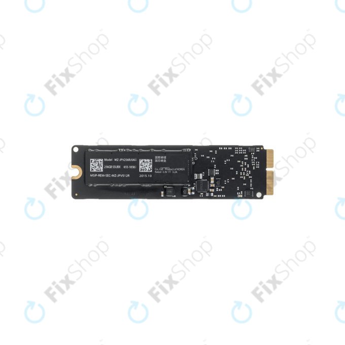 SSD 256GB για MacBook Air 13" A1466 (Αρχές 2015 - Μέσα 2017)