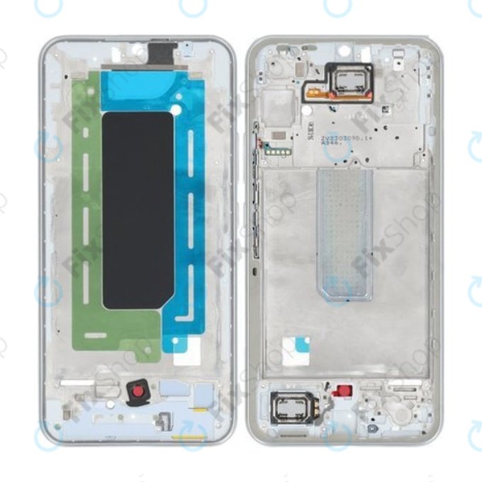 Μεσαίο Πλαίσιο για Samsung A34 5G A346B | Ασημί | Silver | GH82-31312B | Genuine Service Pack