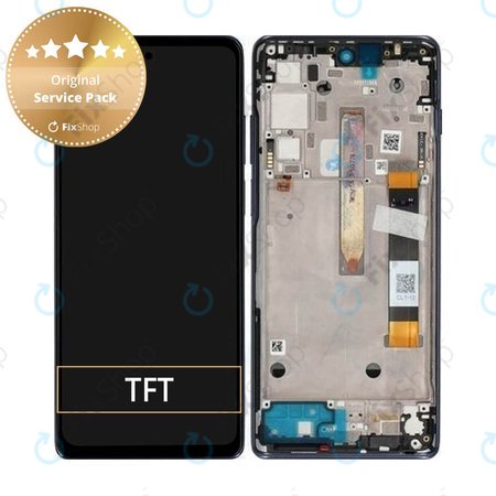 LCD Display Assembly για Motorola Moto G200 | XT2175 | Stellar Blue | Service Pack
