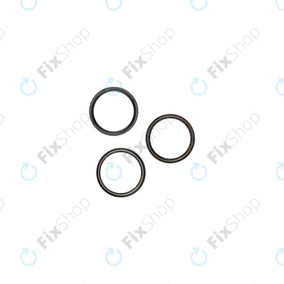 Γυαλί Φακού Πίσω Κάμερας για iPhone 15 Pro (3τμχ)