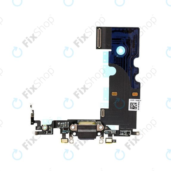Επαφές Φόρτισης + Καλώδιο Flex για iPhone SE (2nd Gen 2020) | Μαύρο | Black