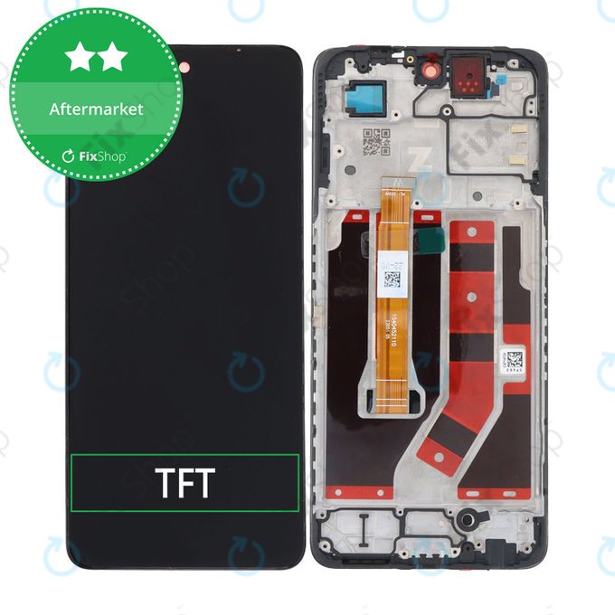 LCD Display Assembly για Oppo A98 | Cool Black | Aftermarket