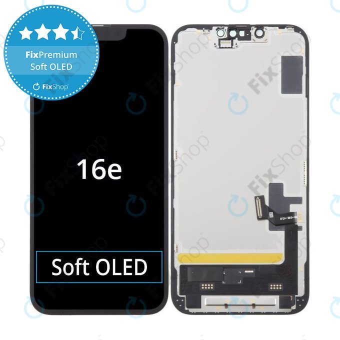 LCD Display Assembly για iPhone 16e | FixPremium Soft OLED