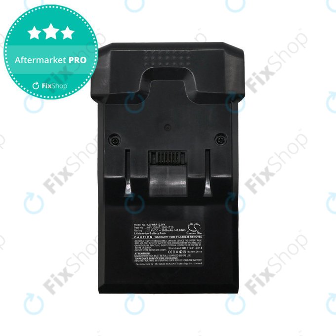 Μπαταρία για Hoover H Free, HF122, 2000mAh, Li-Ion, 21.6V, HF122BAT, HQ