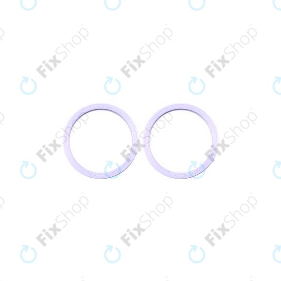 Πλαίσιο Φακού Πίσω Κάμερας για iPhone 11 | 12 | 12 Mini | Μωβ | Purple | 2τμχ