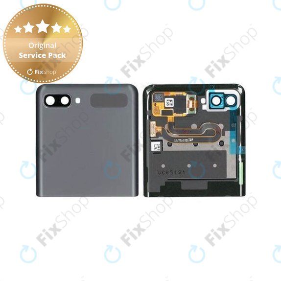Συγκρότημα οθόνης για Samsung Z Flip 5G, F707B, GH96-13806A, Mystic Gray, External, Service Pack
