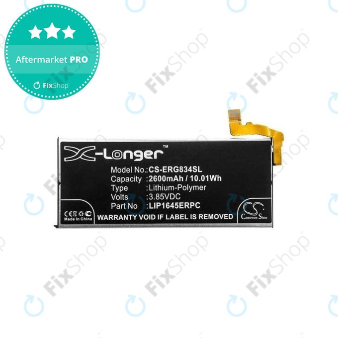 Μπαταρία για Sony Xperia XZ1 G8341, LIP1645ERPC, 2600mAh, HQ