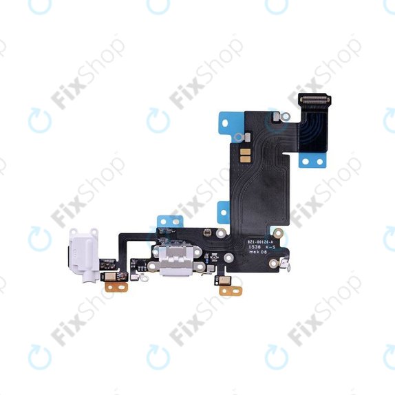 Επαφές Φόρτισης + Καλώδιο Flex για iPhone 6S Plus | Λευκό | White