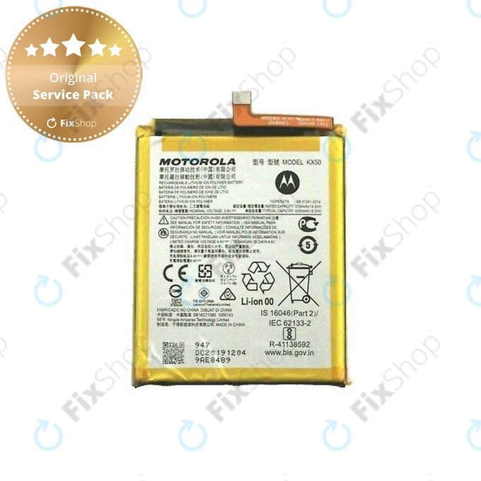 Μπαταρία για Motorola Moto G Pro, SB18C57819, KX50, 4000mAh, Service Pack