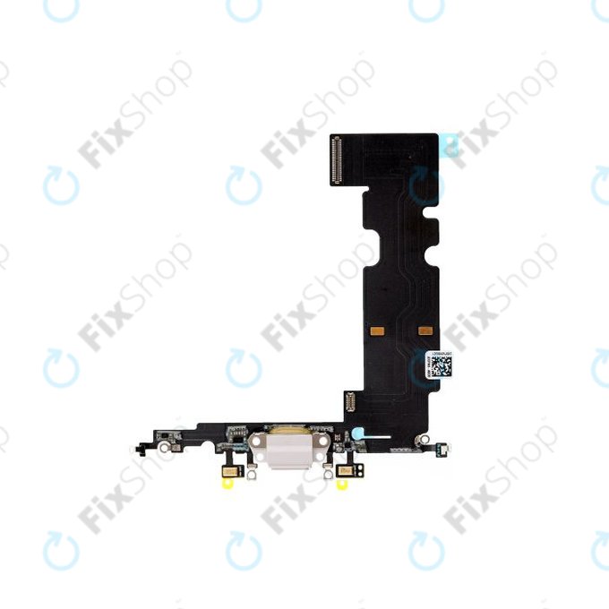 Επαφές Φόρτισης + Καλώδιο Flex για iPhone 8 Plus | Ασημί | Silver