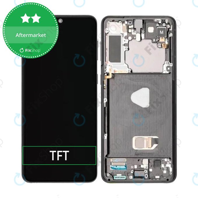LCD Display Assembly για Samsung S21 Plus | G996B | Phantom Black | Aftermarket