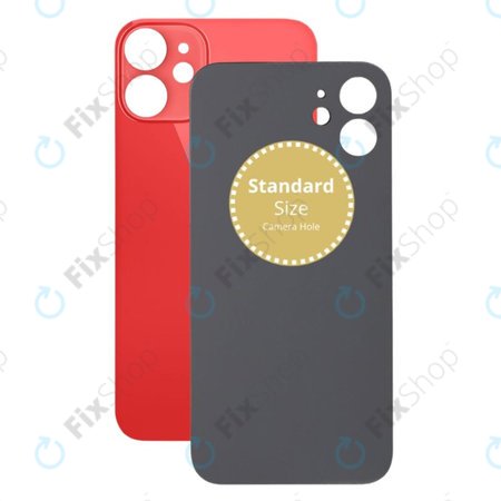Πίσω Κάλυμμα Γυαλί για iPhone 12 Mini | Red