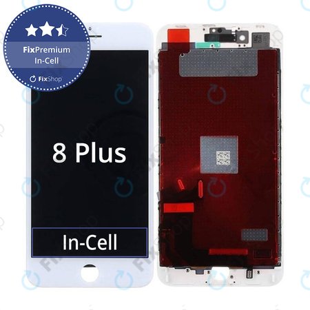 OLED/LCD Display Assembly για iPhone 8 Plus | Λευκό, White | FixPremium In-Cell