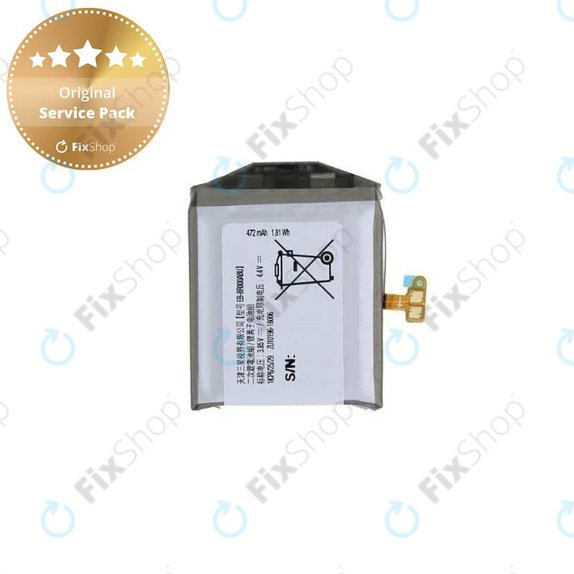 Μπαταρία για Samsung Watch 46mm, R800, EB-BR800ABU, GH43-04855A, 472mAh, Service Pack