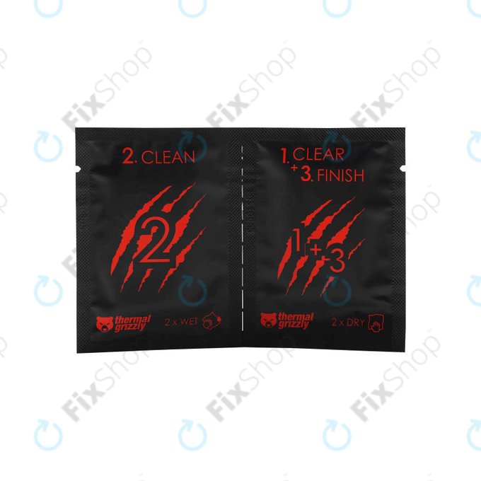 Πανάκια καθαρισμού 40τεμ., Thermal Grizzly TG