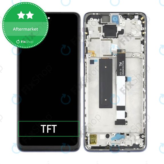 Συγκρότημα οθόνης για Xiaomi Mi 10T Lite 5G, Μαύρο, Pearl Gray, Aftermarket