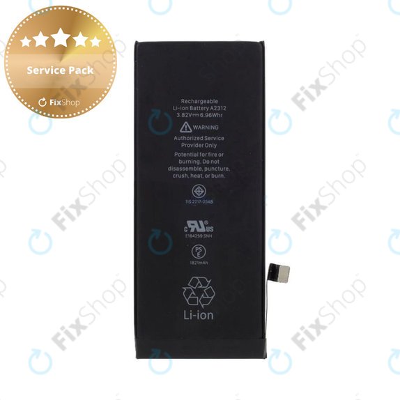 Μπαταρία για iPhone SE (2nd Gen 2020), 1821mAh, A2312, Service Pack