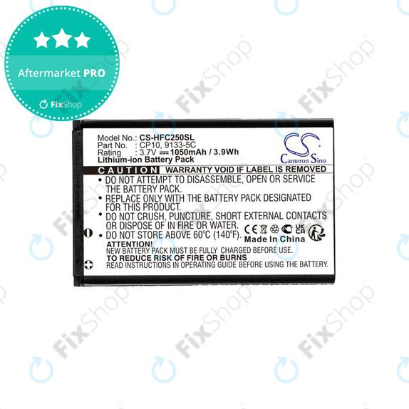 Μπαταρία για Amplicomms Powertel M4000, Auro Comfort 1010, 1050mAh, Li-Ion, 3.7V, MM460BB, CP10, HQ