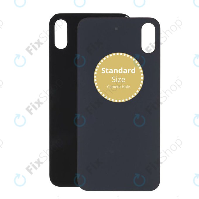 Πίσω Κάλυμμα Γυαλί για iPhone XS | Διαστημικό Γκρι | Space Gray