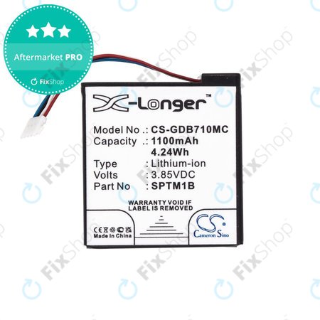 Μπαταρία για Gopro Hero 7 Silver, White, 1100mAh, Li-Ion, 3.85V, SPTM1B, HQ