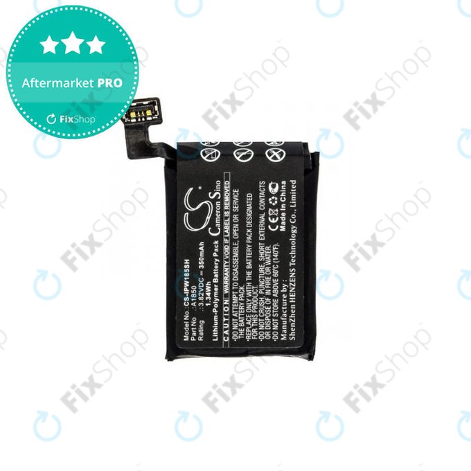 Μπαταρία για Apple Watch 3 42mm, GPS + Cellular, A1850, 350mAh, HQ