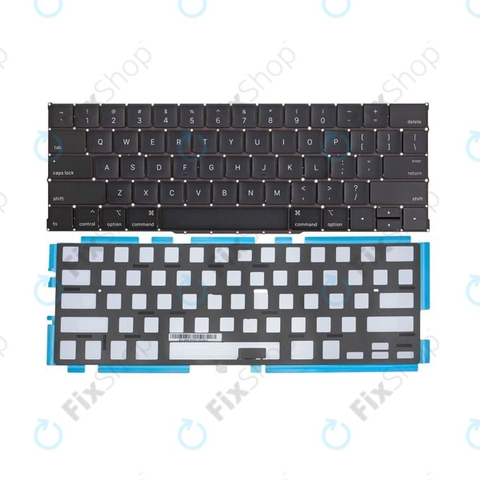 Πληκτρολόγιο + Backlight US για MacBook Pro 13" A2159 (2019)