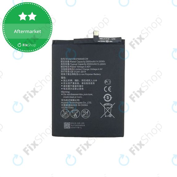 Μπαταρία για Huawei Honor 8 Pro DUK-L09, HB376994ECW, 4000mAh