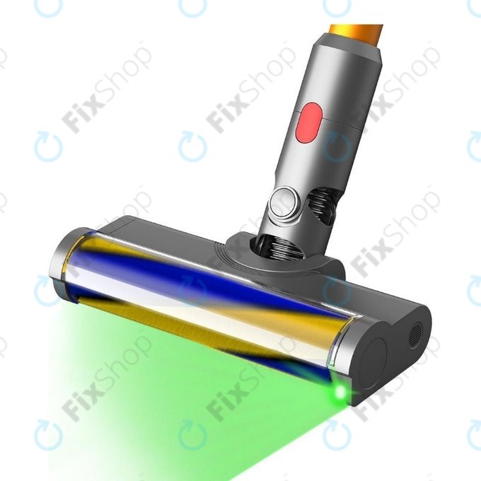 Κεφαλή Δαπέδου με Πράσινο Φως LED για Dyson V12 | Πράσινο | Green Light