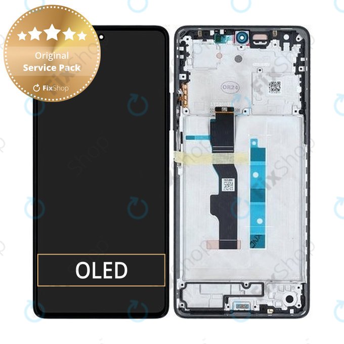 LCD Display Assembly για Xiaomi Redmi Note 13 5G 2312DRAABC | 5600020N1700 | Γραφίτης Graphite | Service Pack