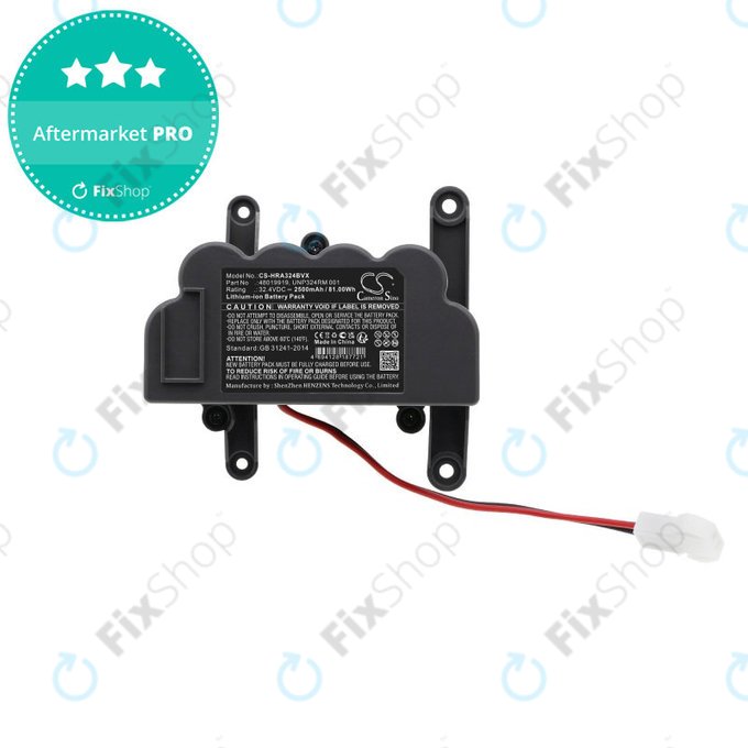 Μπαταρία για Hoover ATV324LD 1011, UNP324RM 1001, 2500mAh, Li-Ion, 32.4V, 48019919, HQ