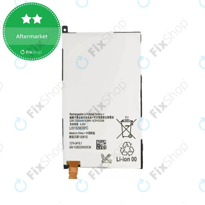 Μπαταρία για Sony Xperia Z1 Compact, LIS1529ERPC, 2300mAh
