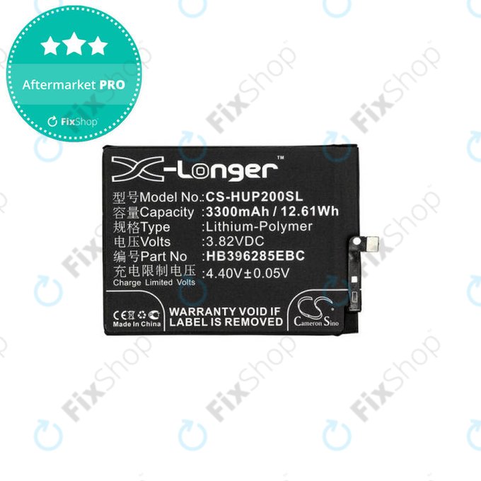 Μπαταρία για Huawei Honor 10, HB396285EBC, 3300mAh, HQ