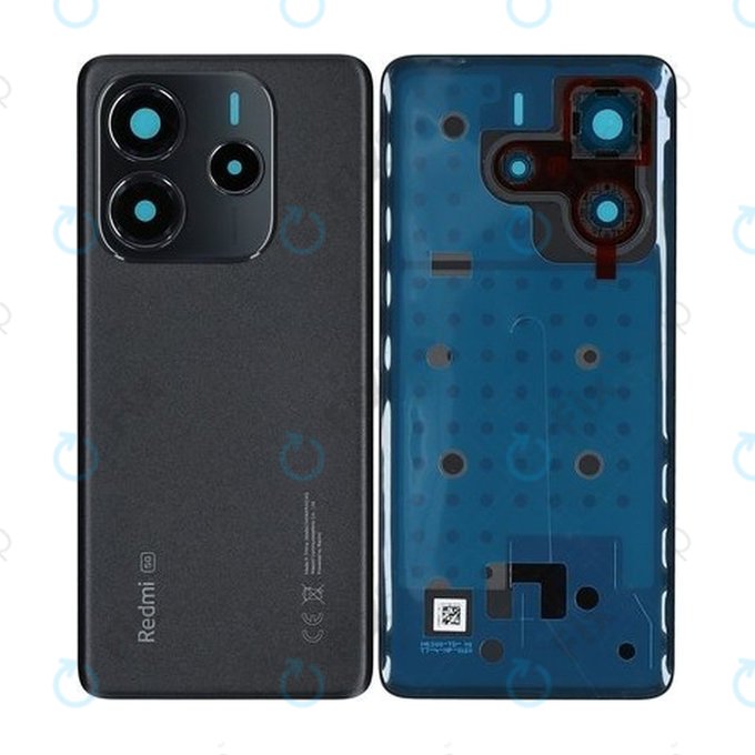 Καπάκι Μπαταρίας για Xiaomi Redmi Note 14 5G 24094RAD4G | 56002700O1700 | Midnight Black | Genuine Service Pack