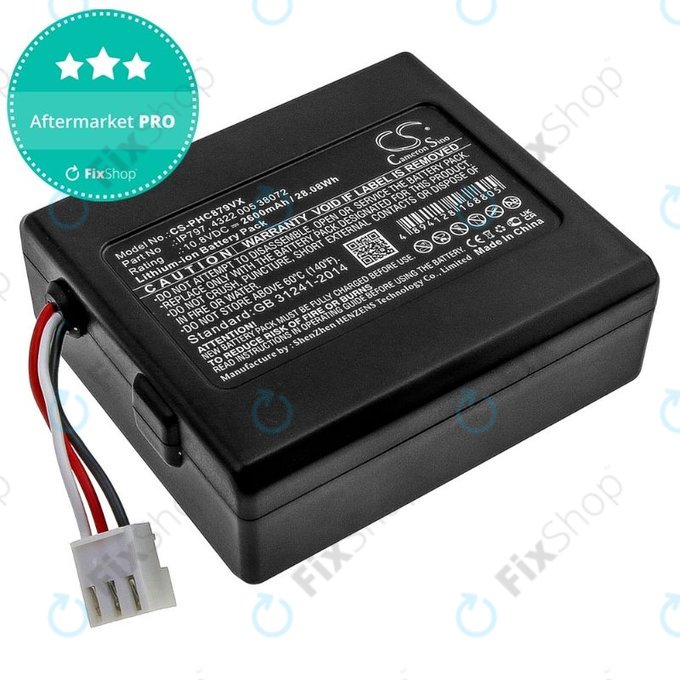 Μπαταρία για Philips SmartPro Easy FC8007, FC8792, FC8794, IP797, 4322 005 38072, 10.8V, 2600mAh, HQ