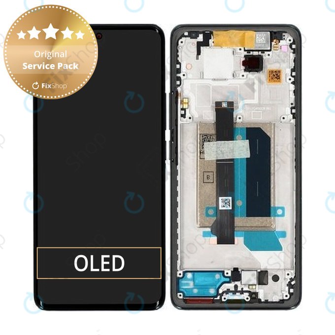 LCD Display Assembly για Xiaomi Redmi Note 14 Pro+ 5G 24094RAD4G | 5600190O16U00 | Midnight Black | Genuine Service Pack