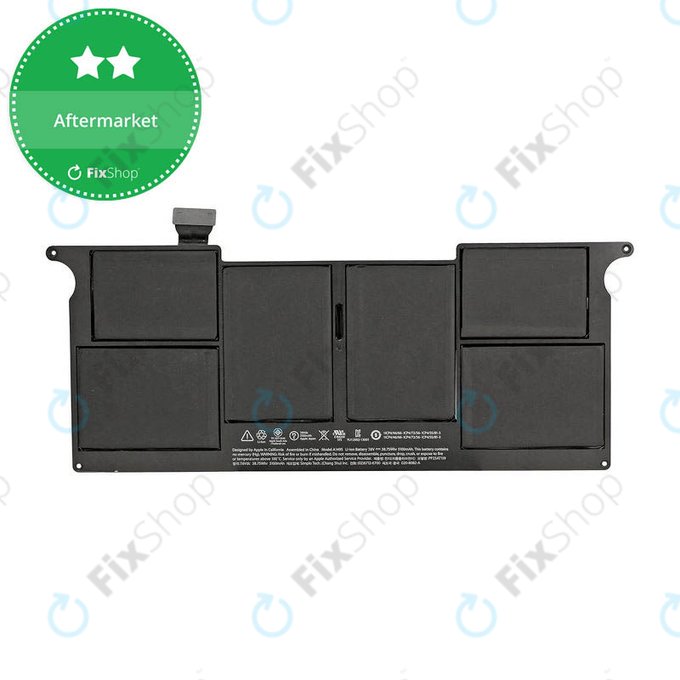 Μπαταρία για MacBook Air 11", Μέσα 2013 – Αρχές 2015, A1465, 4900mAh, FixPremium