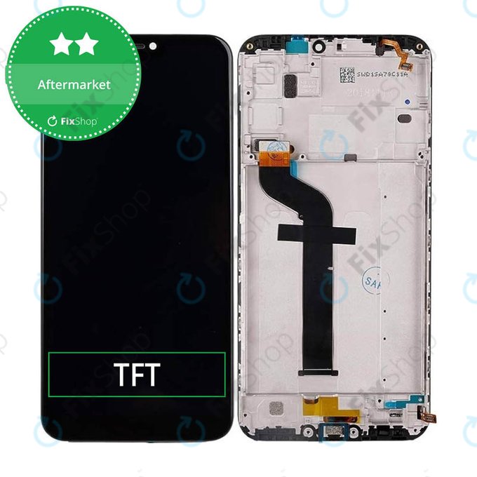 LCD Display Assembly για Xiaomi Mi A2 Lite | Redmi 6 Pro | Μαύρο, Black | Aftermarket