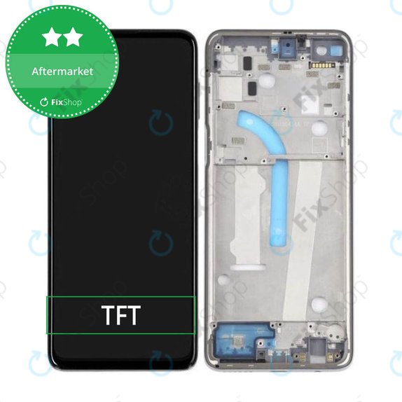 Συγκρότημα οθόνης για Motorola Moto G100, XT2125, Slate Grey, Aftermarket