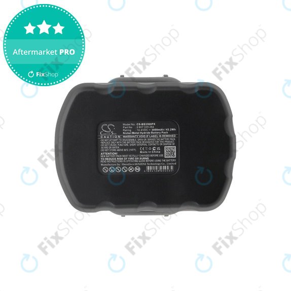 Μπαταρία για Bosch 13614, 3000mAh, Ni-MH, 14.4V, 2 607 335 264, HQ