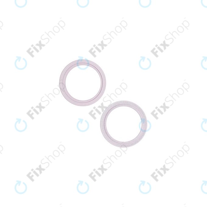 Πλαίσιο Φακού Πίσω Κάμερας (2τμχ) για iPhone 13 | 13 Mini | Ροζ | Pink