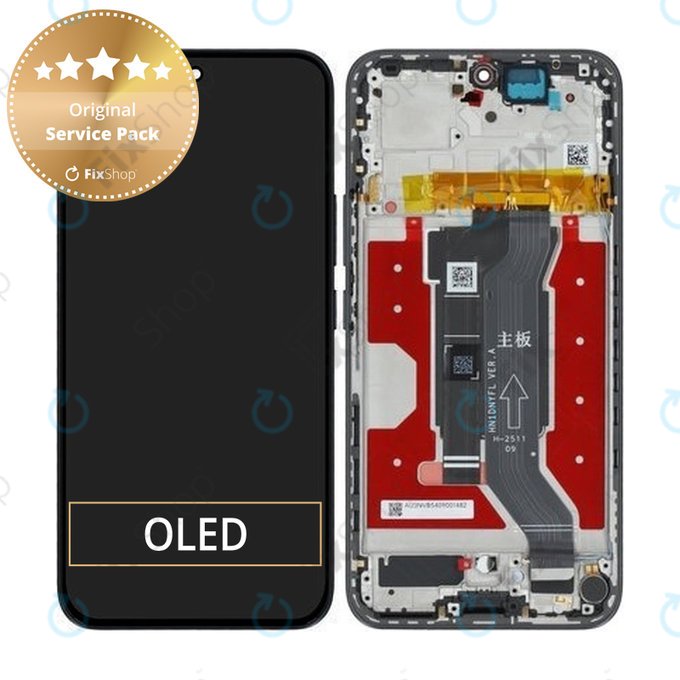 LCD Display Assembly για Honor 400 | 0235APNR | Midnight Black | Genuine Service Pack