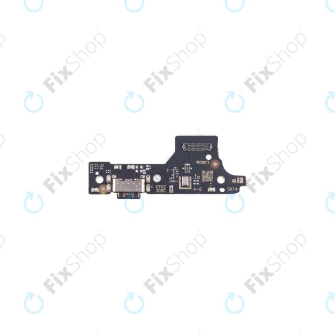 Επαφές Φόρτισης PCB για Xiaomi Redmi 12 23053RN02A 23053RN02Y 23053RN02I